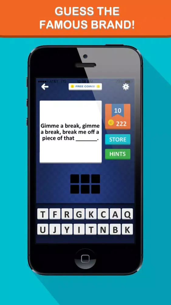 Slogan Pop Quiz - The best word game for guessing company phrases Screenshots