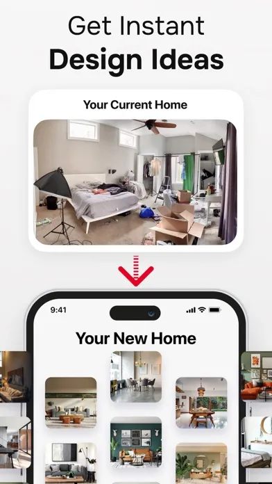 Tangkapan layar AI Interior Design: Home Decor