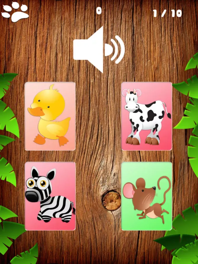 Capturas de tela do Animal Niño En Español-Kid learn animal in Spanish iPad 