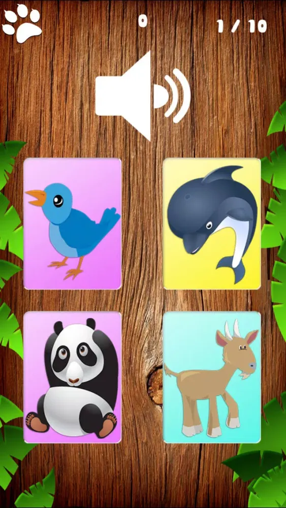 Capturas de tela do Animal Niño En Español-Kid learn animal in Spanish