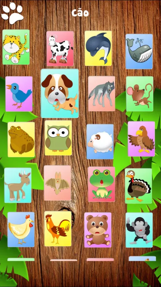 Animal Criança Em Português应用截图