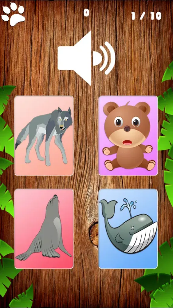 Animal Criança Em Português应用截图