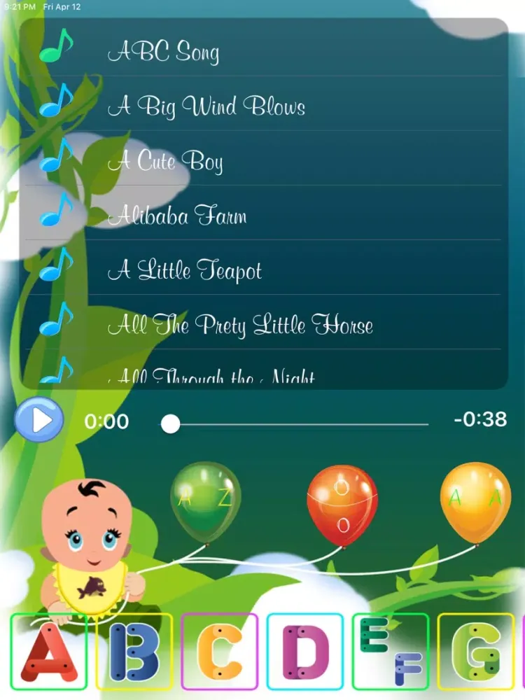 Collections de chansons drôles iPad  スクリーンショット