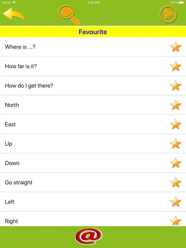 Speak German Everyday Phrases iPad 應用截圖