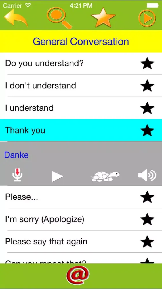 Speak German Everyday Phrases應用截圖
