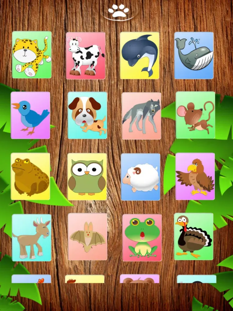 ภาพหน้าจอของ Safari Animal Jigsaw Puzzle iPad 