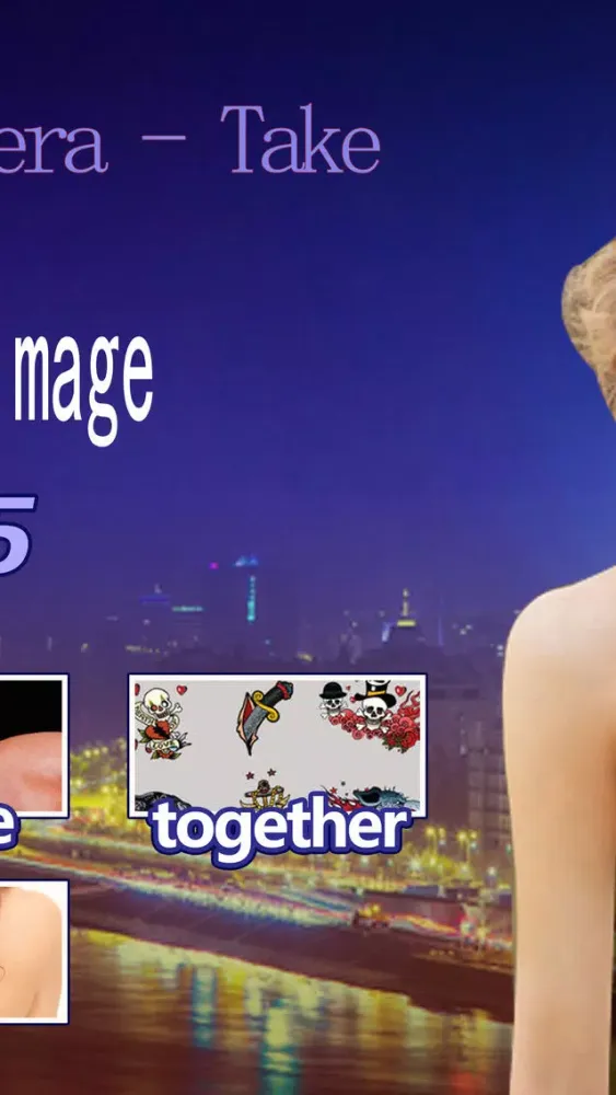 Tattoo Camera - create tattoo Screenshots