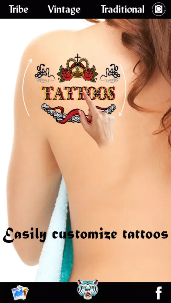Tattoo Camera - create tattoo Screenshots