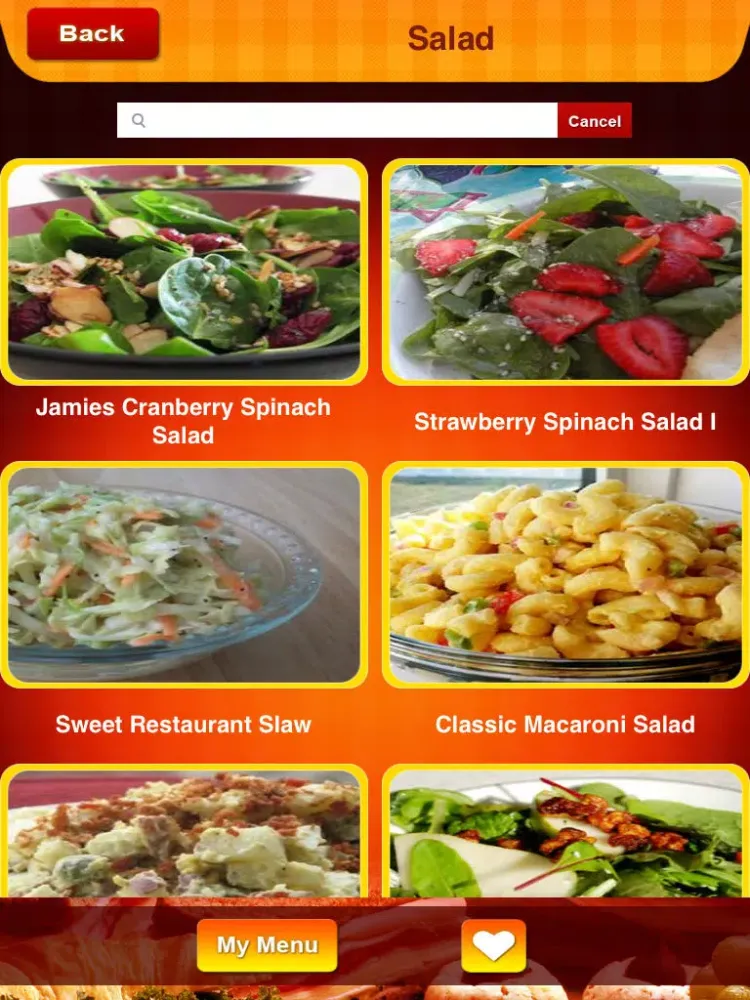 Capturas de tela do Top100 Recipes - The most famous and delicious food all over the world iPad 
