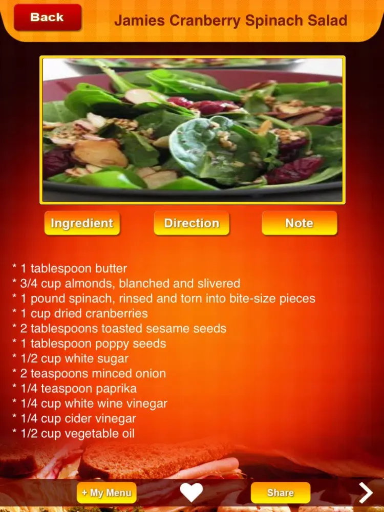 Capturas de tela do Top100 Recipes - The most famous and delicious food all over the world iPad 