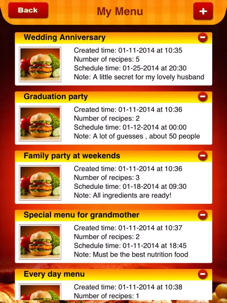 Capturas de tela do Top100 Recipes - The most famous and delicious food all over the world iPad 