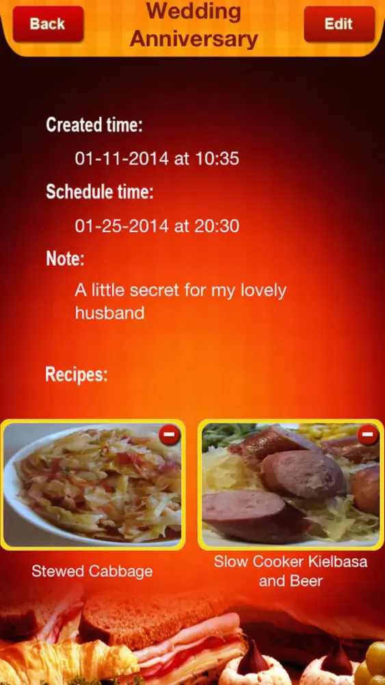 Capturas de tela do Top100 Recipes - The most famous and delicious food all over the world