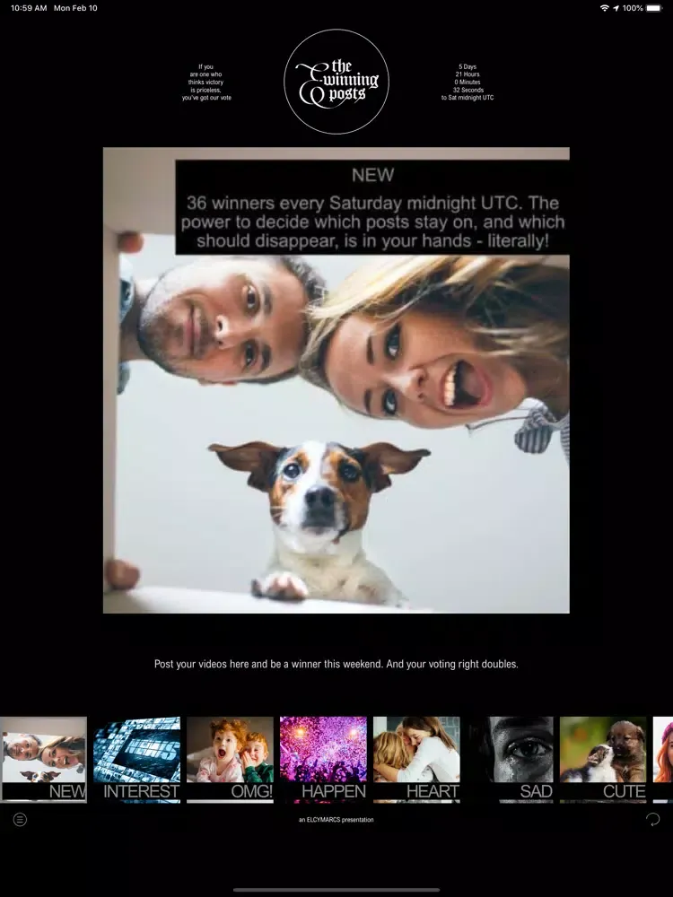 TheE-winningPosts iPad  Ekran Görüntüleri
