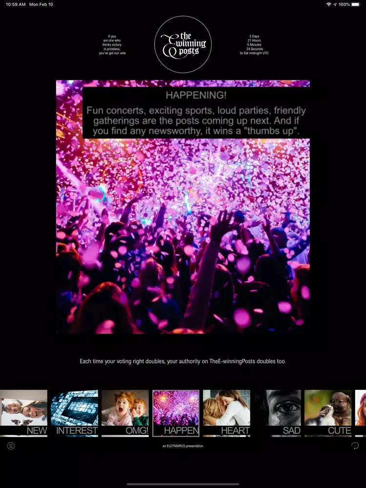 TheE-winningPosts iPad  Ekran Görüntüleri