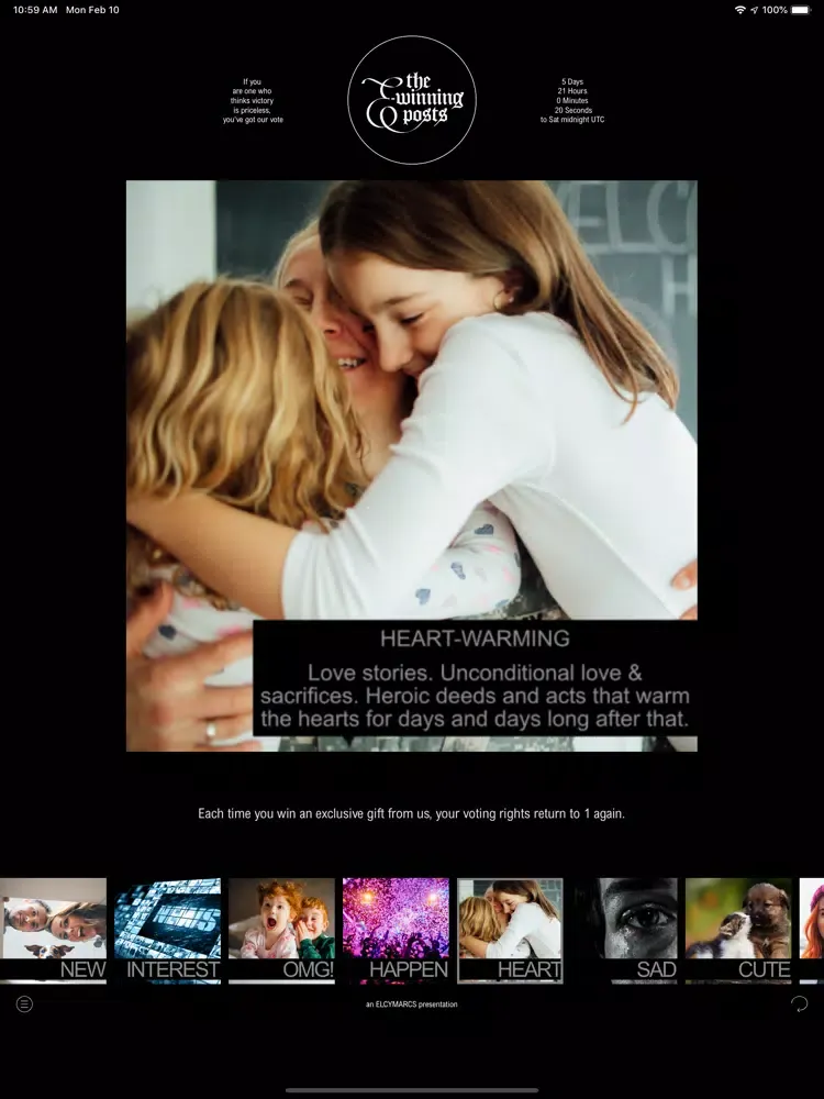 TheE-winningPosts iPad  Ekran Görüntüleri