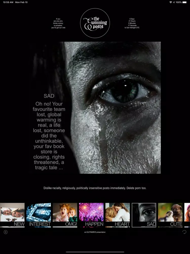 TheE-winningPosts iPad  Ekran Görüntüleri