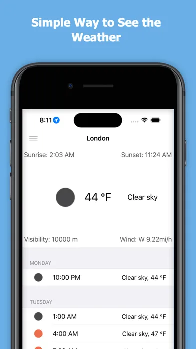 Screenshot di Weatherum - Local Weather