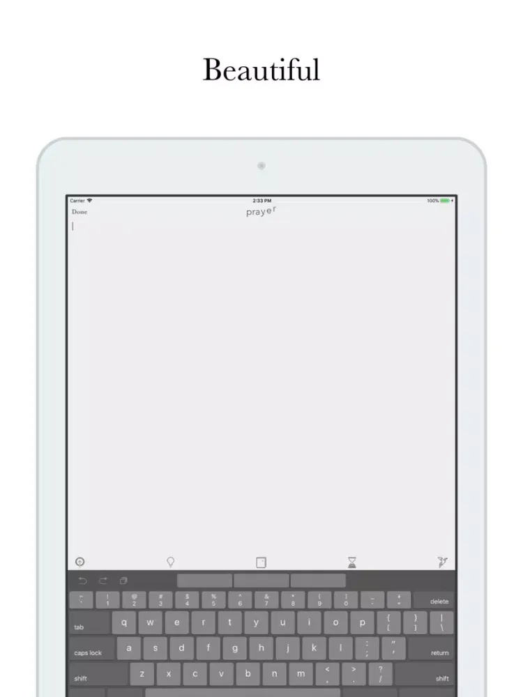 Prayer - Swipe To Send iPad  Screenshots