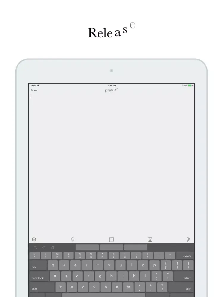 Prayer - Swipe To Send iPad  Screenshots