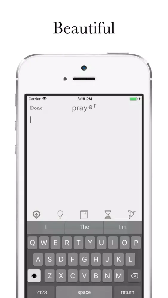 Prayer - Swipe To Send Screenshots