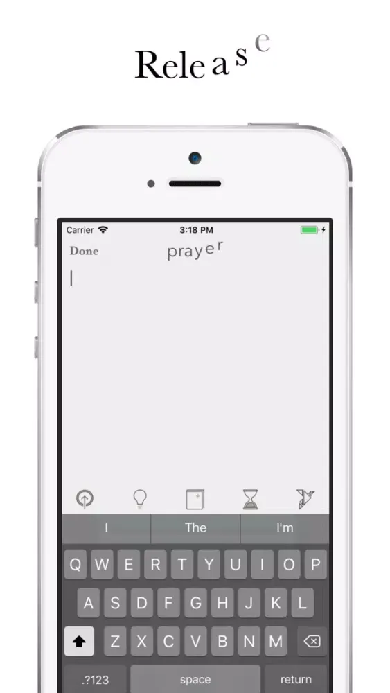 Prayer - Swipe To Send Screenshots