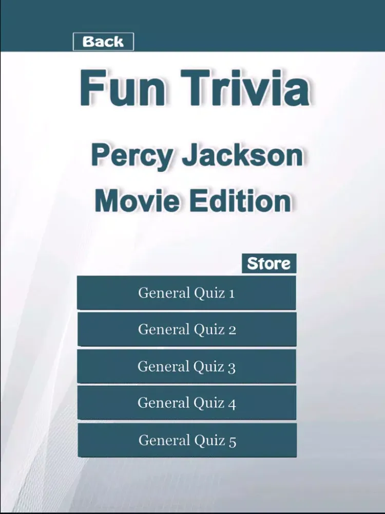 تصاویر Fun Trivia - Percy Jackson Edition iPad 