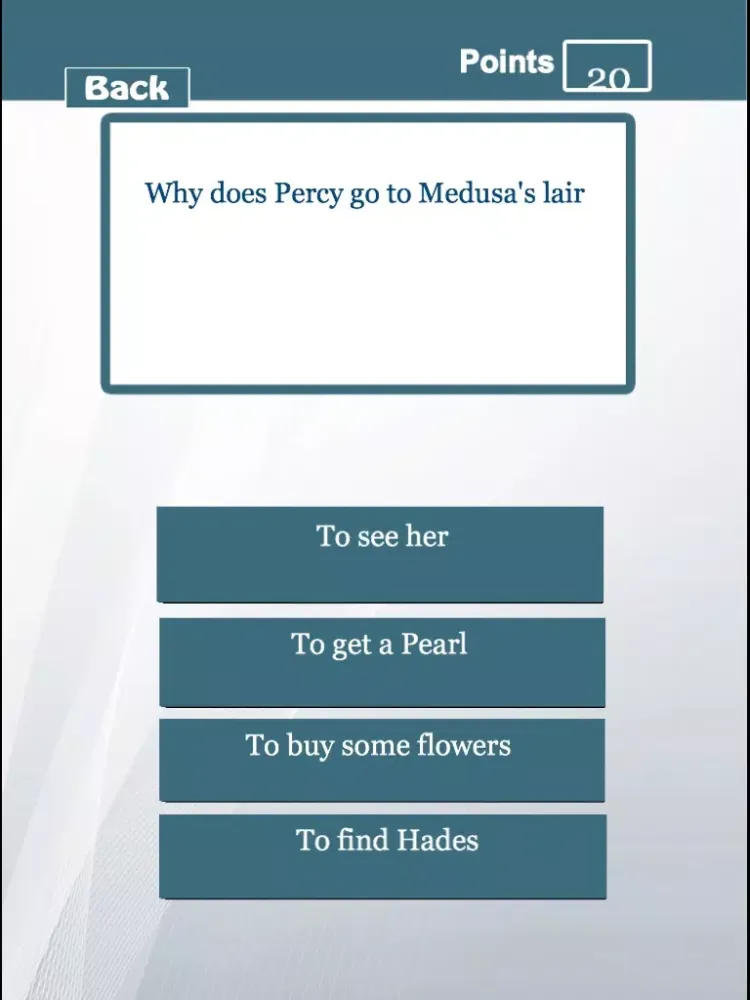 تصاویر Fun Trivia - Percy Jackson Edition iPad 