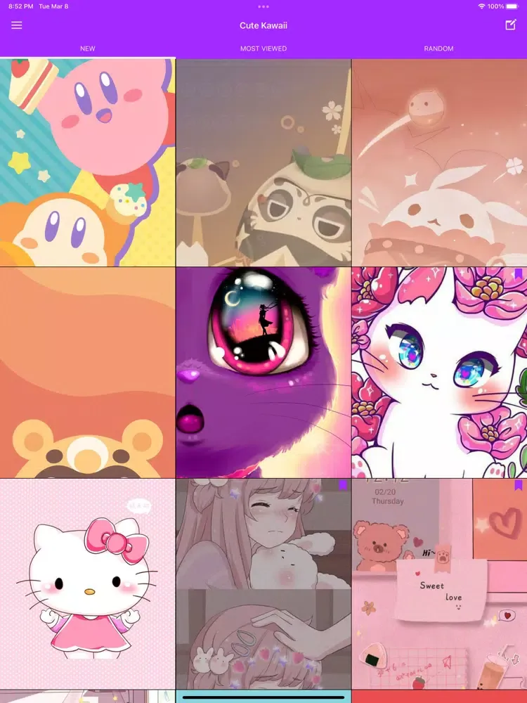 Pink Kawaii Wallpaper Cute iPad  Ekran Görüntüleri