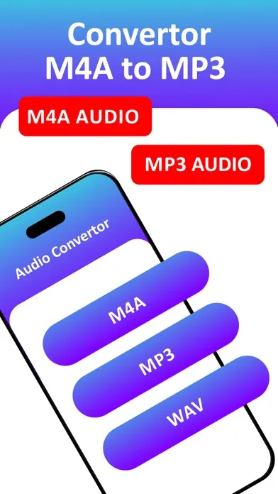 تصاویر Audio Convert to MP3 M4A WAV