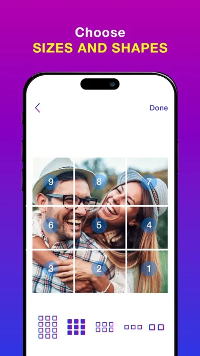 Grid Maker & No Crop Photo سکرین شاٹس