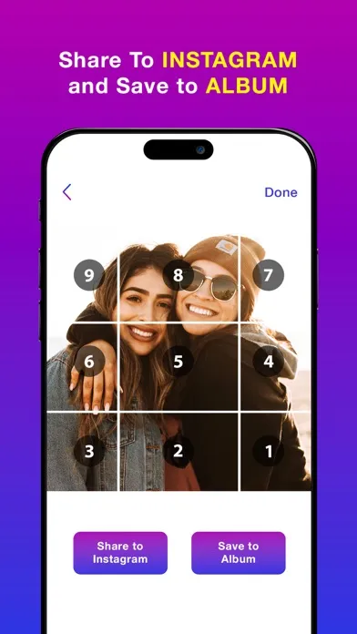 Grid Maker & No Crop Photo سکرین شاٹس
