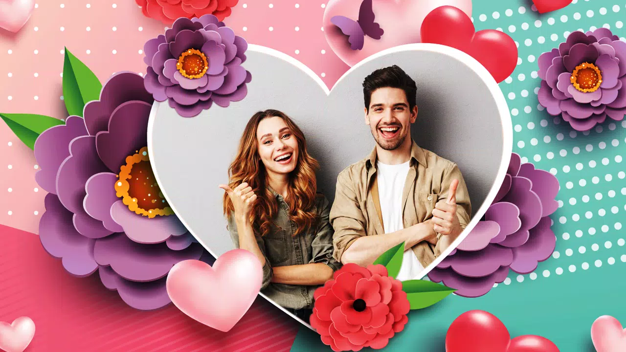 True Love Photo Frame 2024 Screenshots
