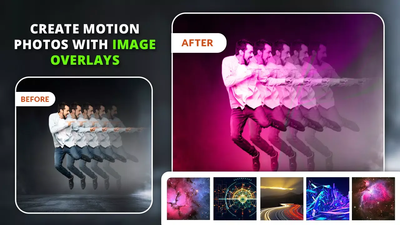 Capturas de pantalla de Motion Photo Blur