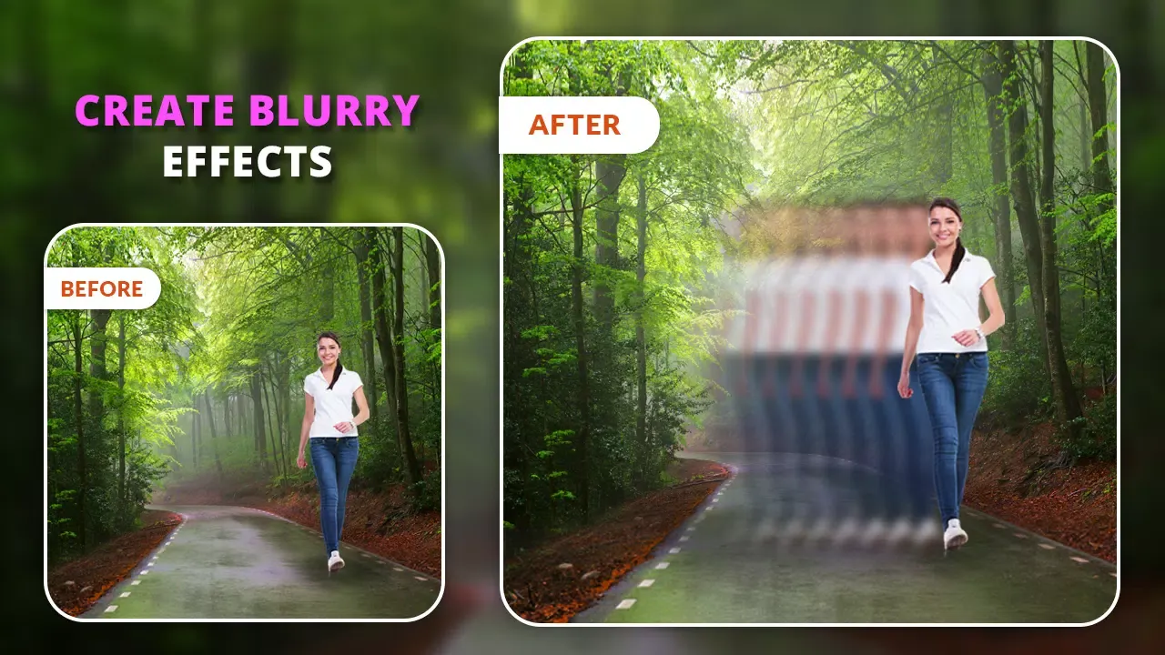 Capturas de pantalla de Motion Photo Blur
