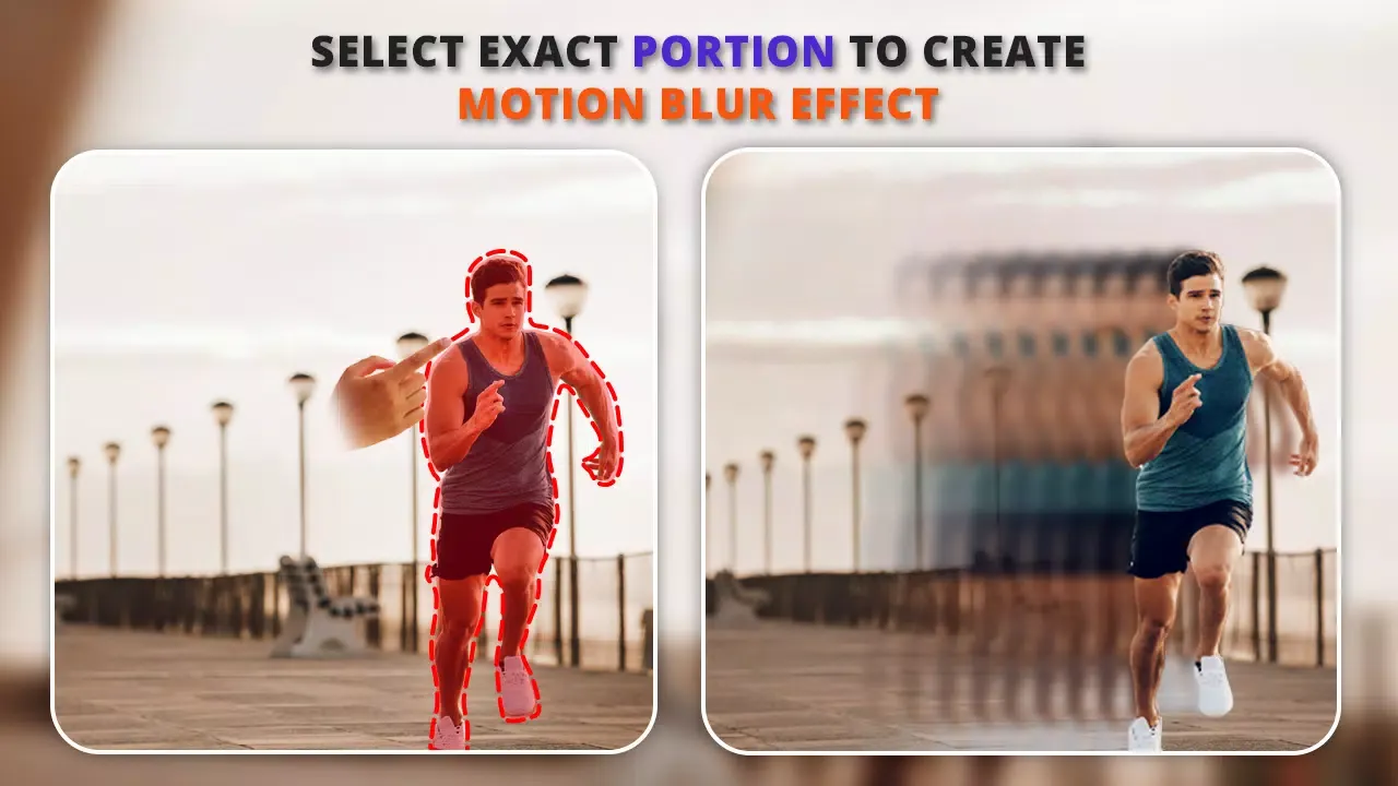 Capturas de pantalla de Motion Photo Blur