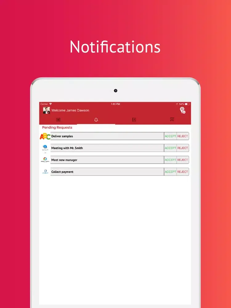 Скриншоты SME Tracker iPad 