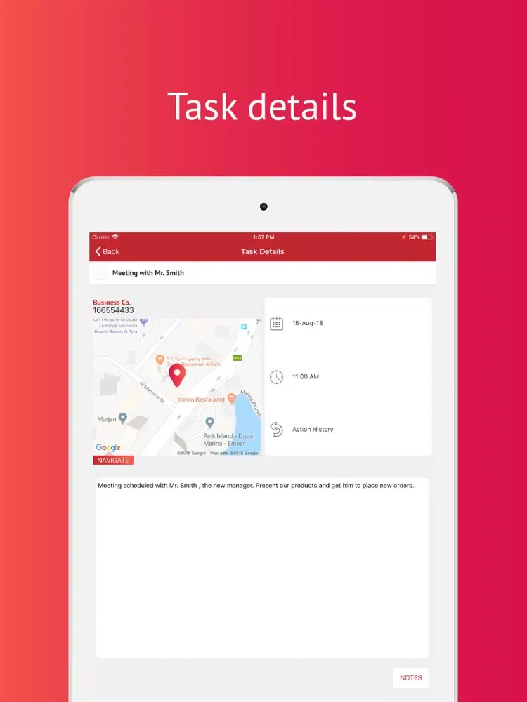 Скриншоты SME Tracker iPad 