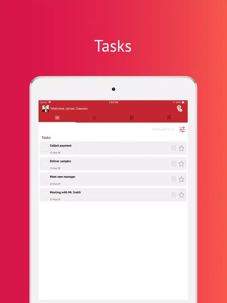 Скриншоты SME Tracker iPad 