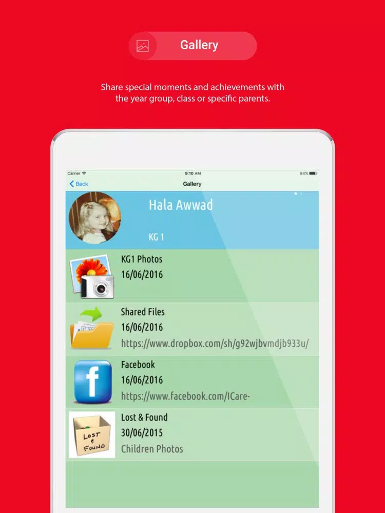 Capturas de pantalla de Tago International Nursery iPad 