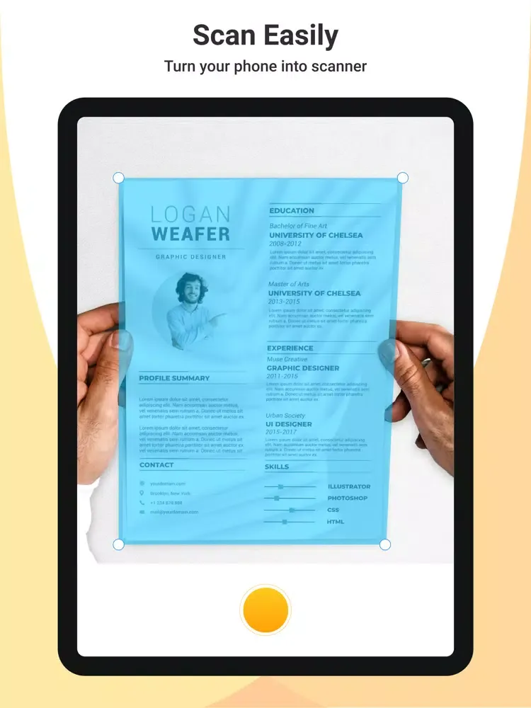 Capturas de pantalla de Scan It: PDF Document Scanner iPad 