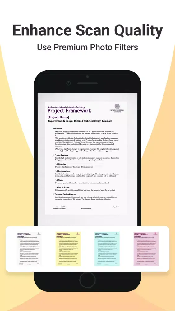 Capturas de pantalla de Scan It: PDF Document Scanner