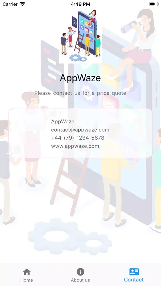 Tangkapan skrin AppWaze