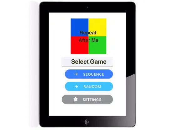 Repeat After me - game iPad  স্ক্রিনশট