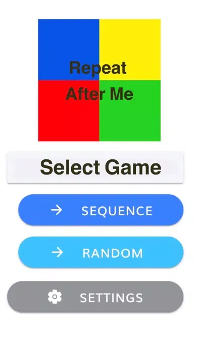 Repeat After me - game স্ক্রিনশট