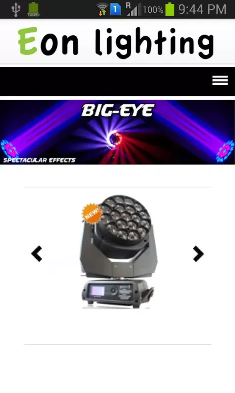 Captures d'écran de Eon Lighting