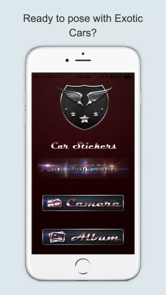 Exotic Cars Photo Editor FREE: Draw/Stamp Cars应用截图