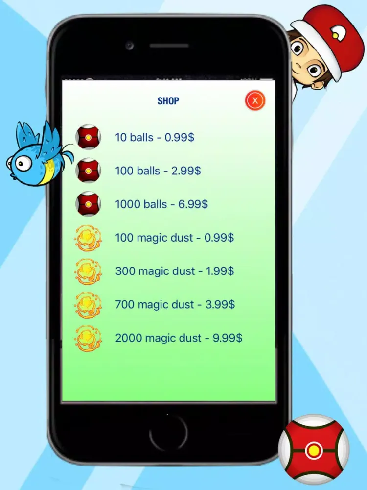 Capturas de tela do Poke The Birds iPad 