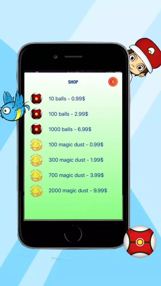 Capturas de tela do Poke The Birds