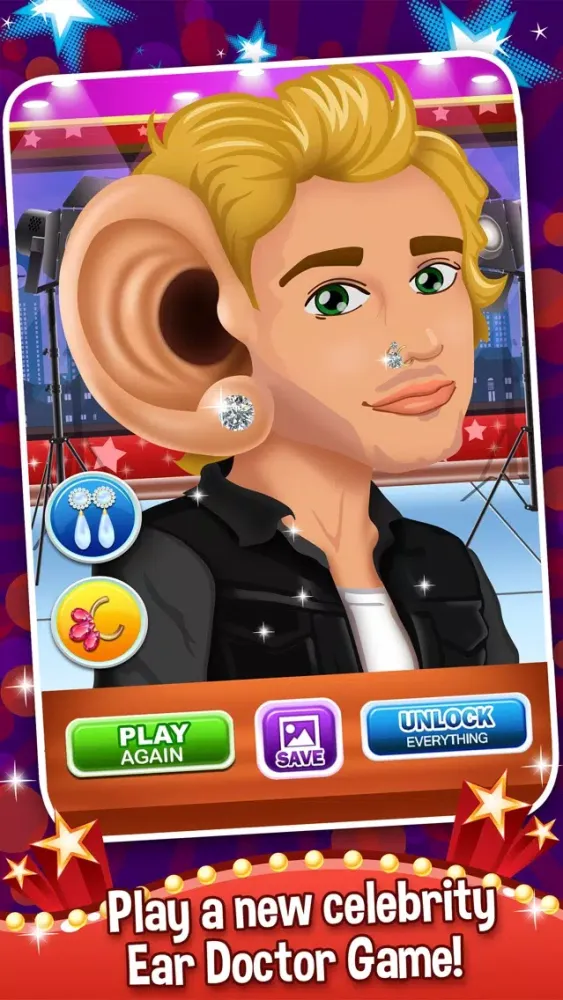 Celebrity Ear Surgery Doctor Simulator - my surgeon salon & little dr spa makeover mommy games for kids Screenshots