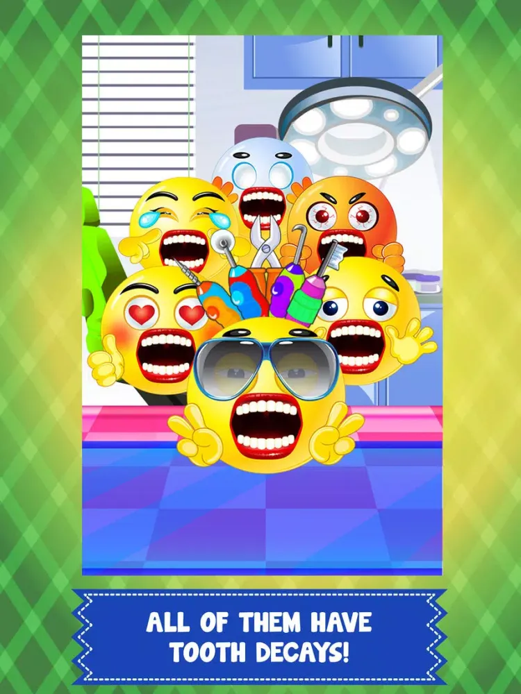 Pet Emoji Little Dentist & Baby Spa Salon - my little emoticon doctor & kid mommy games! iPad  스크린샷